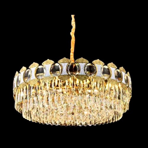 ثريا كرستال ستايل اوروبي ذهبي