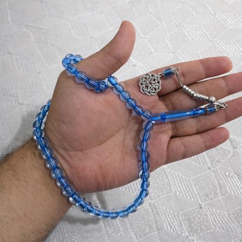 بكلايت 10 مل لون أزرق شفاف مائل للسماوي