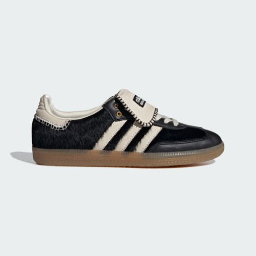 WALES BONNER PONY TONAL SAMBA (BLACK / WHITE)