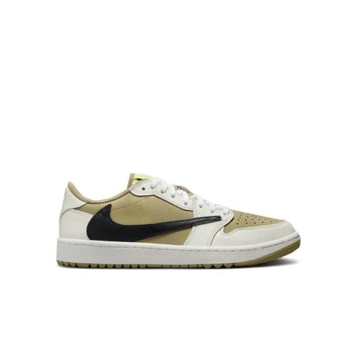 TRAVIS SCOTT X AIR JORDAN 1 LOW GOLF 'NEUTRAL OLIV...