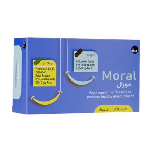 مورال للتوتر و الأرق 30/30 كبسولة