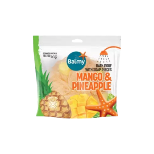 بالمي لوفة استحمام مع قطع الصابون بالمانجو و الانا...