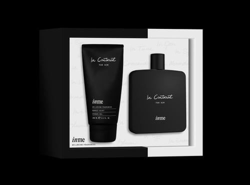 طقم عطر انمي ان كونترس للرجال 100 مل + جل شاور inm...