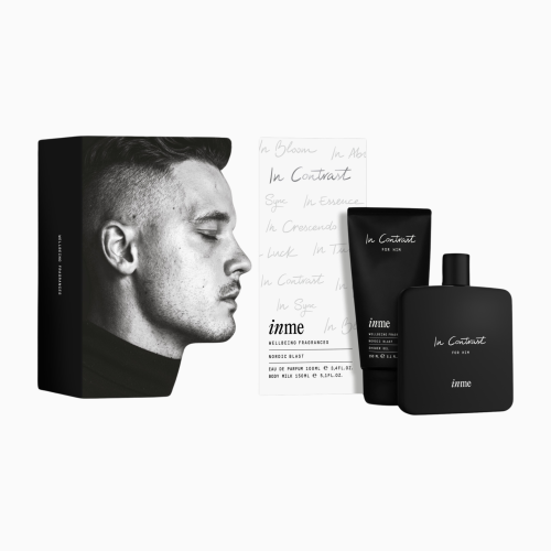 طقم عطر انمي ان كونترس للرجال 100 مل + جل شاور inm...