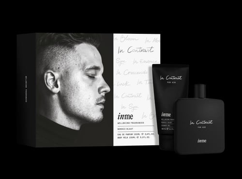 طقم عطر انمي ان كونترس للرجال 100 مل + جل شاور inm...