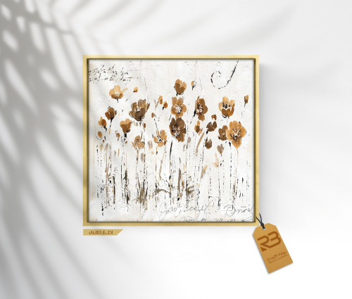 لوحة جدارية تصميم ورد (رقم المنتج RB-4-17)