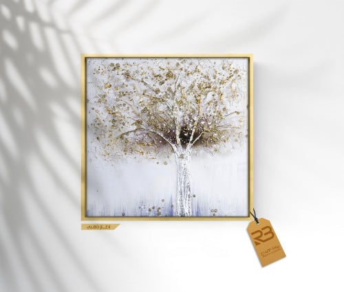 لوحة جدارية تصميم شجر (رقم المنتج RB-16-4)