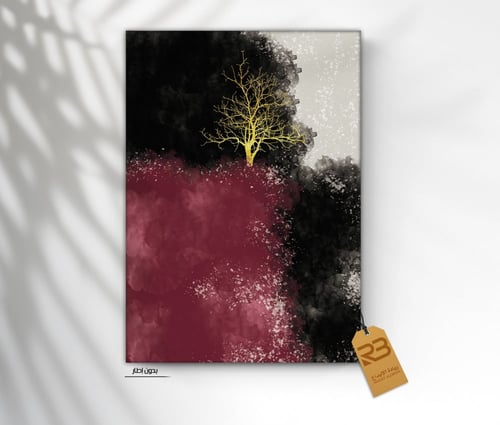 لوحة جدارية تصميم مودرن (رقم المنتج RB-18-2 A3 )