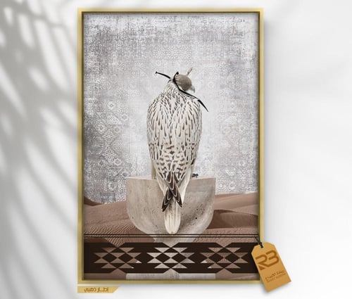 لوحة جدارية تصميم صقر (رقم المنتج RB-22-3 )