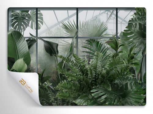 ورق جدران تصميم نباتات (رقم المنتج RB-19-28)