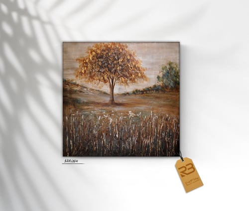 لوحة جدارية تصميم شجرة (رقم المنتج RB-4-37)