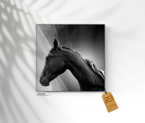 لوحة جدارية تصميم خيل (رقم المنتج RB-7-13)