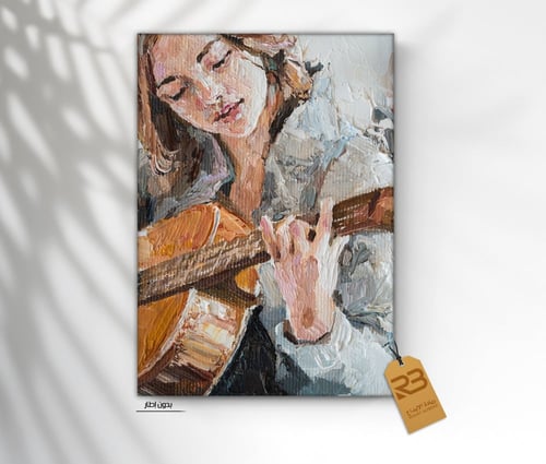 لوحة جدارية تصميم فتاة (رقم المنتج RB-50-19-3 )