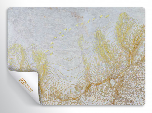 ورق جدران تصميم رخام (رقم المنتج RB-18-8)