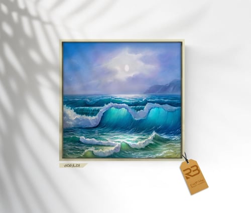 لوحة جدارية تصميم بحر (رقم المنتج RB-2-22)