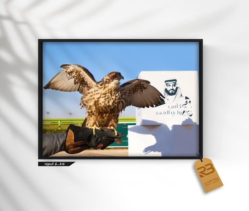 لوحة جدارية صقر طائر (رقم المنتج RB-23-9 )