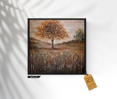 لوحة جدارية تصميم شجرة (رقم المنتج RB-4-37)