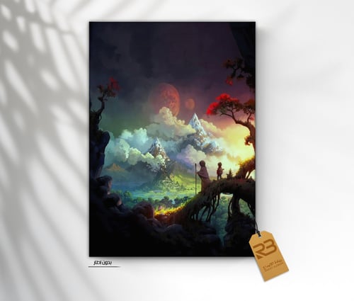 لوحة جدارية تصميم أنميشن (رقم المنتج RB-9-44 )