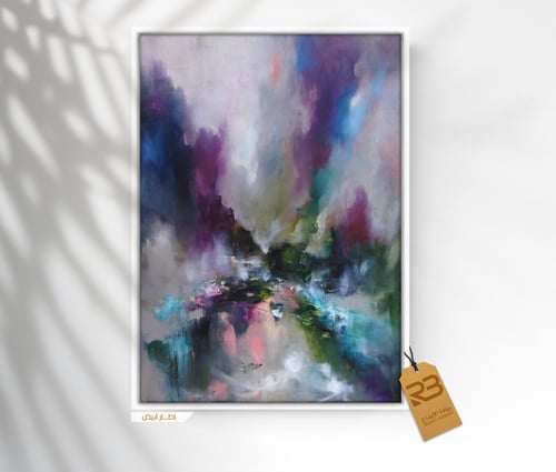 لوحة جدارية تصميم فن تشكيلي (رقم المنتج RB-13-28 )