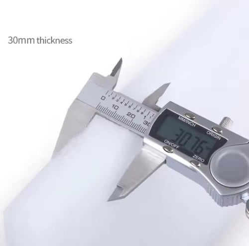 اسفنجة فلتر بيوكيميائية بيضاء دائمة لحوض السمك ، ر...