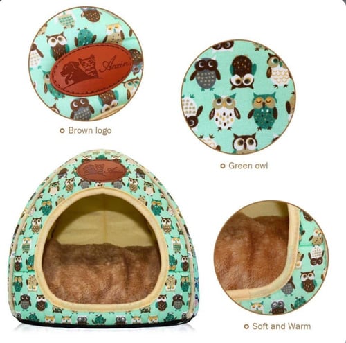 بيت كوخ قطط ارانب و الوبر