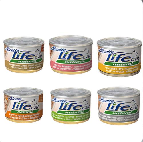 لايف كات معلبات للقطط البالغة 150جرام
