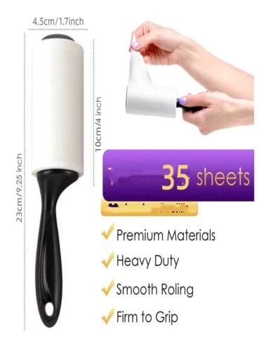 رول لازالة الشعر والوبر فرشاة لاصقة ( 35 ورقة )