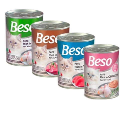 Beso طعام رطب للقطط 400 جرام