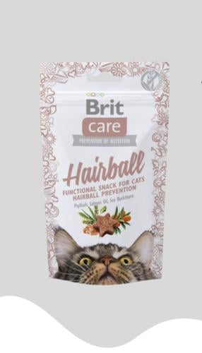 بريت مكافأة قطط للوقاية من كرات الشعر