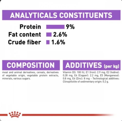 اظرف رويال كانين للقطط المعقمة استيرلايزد 85 جرام