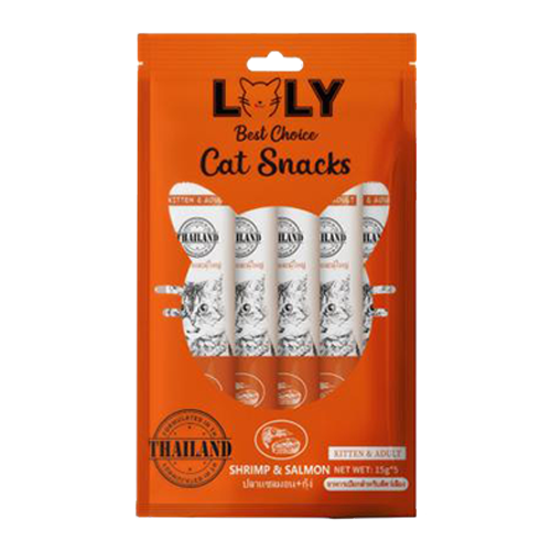 مكافآت لولي كات بالسالمون والجمبري