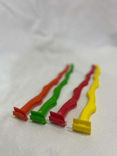 مجثم طيور بلاستك 10 حبه