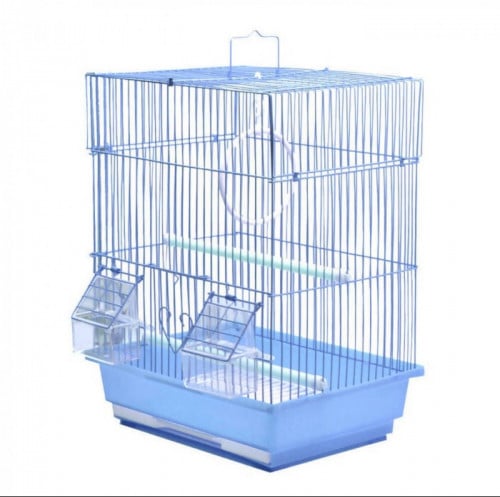 قفص عياشتين لطيور الصغيره ملون 10 حبات