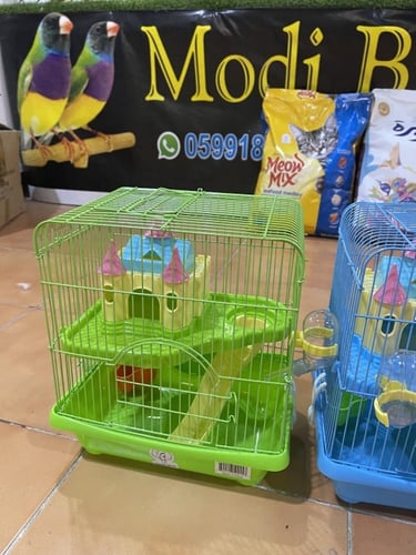 قفص هامستر بيت القلعة طابق واحد - حجم متوسط