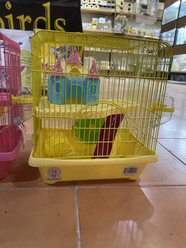 قفص هامستر بيت القلعة طابق واحد - حجم متوسط