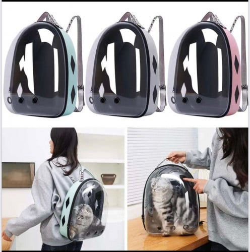 حقيبة ظهر لحمل الحيوانات الأليفة للقطط والكلاب تسا...