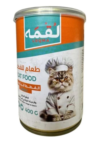 لقمه اكل رطب للقطط 400 جم