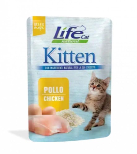 لايف كات اظرف طعام رطب للقطط 70جرام