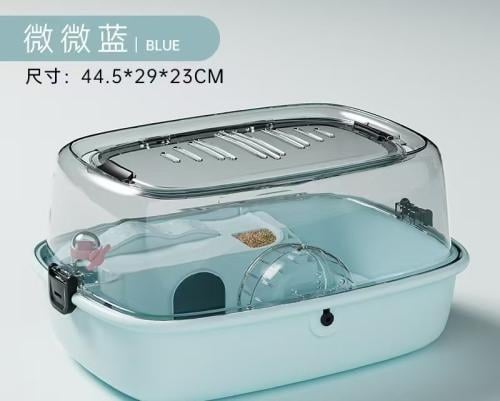 قفص هامستر سقف شفاف