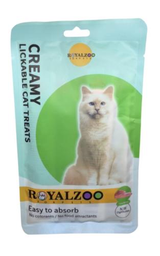 رويال زوو مكافاة سائلة بنكهة التونة للقطط 15x5غ