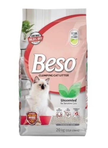 رمل بيسو للقطط 20kg