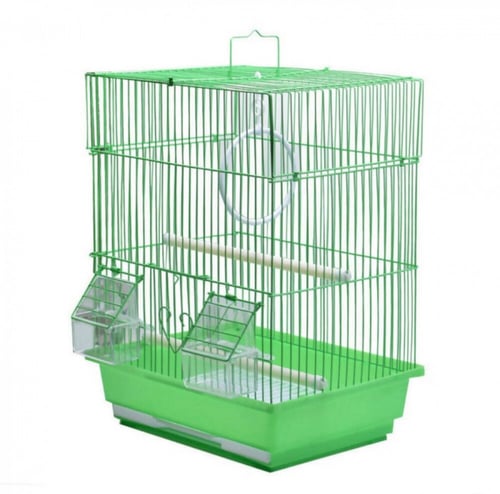 قفص عياشتين لطيور الصغيره ملون 10 حبات