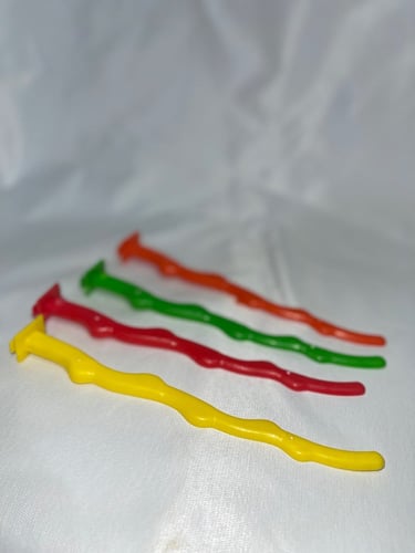 مجثم طيور بلاستك 10 حبه