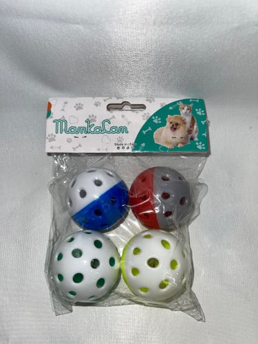 العاب قطط وكلاب وطيور اربع قطع