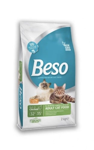 بيسو أدولت بالدجاج - طعام جاف للقطط البالغة