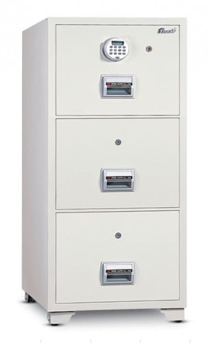 BIF-300 خزنة ملفات 3 ادراج مقاومة للحريق وزن 245 ك...