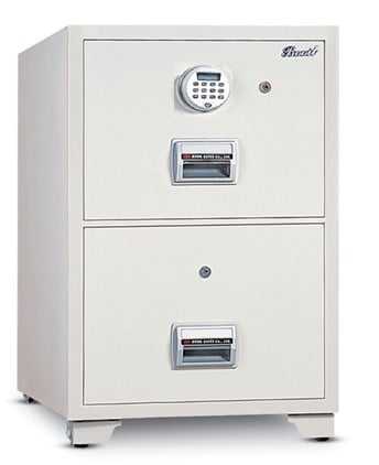 BIF-200 خزنة ملفات 2 ادراج مقاومة للحريق وزن 170 ك...