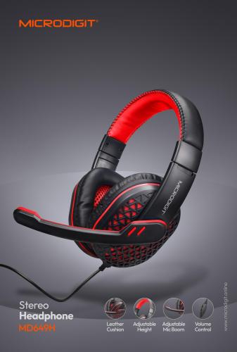 سماعة رأس AUX مايكروديجيت MD649H