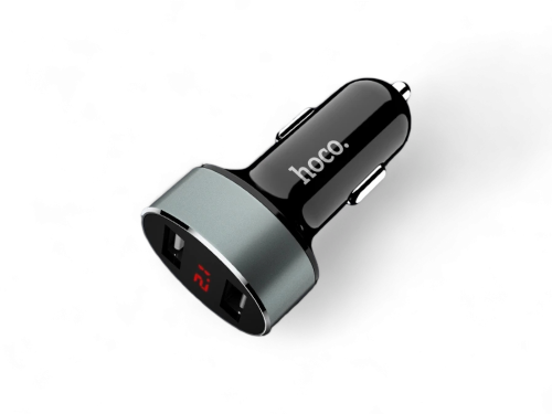 شاحن سيارة Hoco Z26 منفذ رقمي ثنائي USB