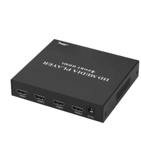 مشغل وسائط إعلاني ذكي بدقة 4K بعدة مخارج HDMI بارب...
